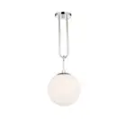 Savoy House Becker 1-Light Pendant, Polished Nickel - 7-180-1-109