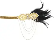 [CRILSTYLEO] Gorgeous Rhinestone Crystal Headband for Halloween Costume Elastic Hair Band Eye-catching Women Accessory Sparkling Design for Parties and Events