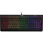 HyperX Alloy Core RGB Gaming Keyboard - Cable Connectivity - RGB LED - English (US) - Black - Membrane Keyswitch - PlayStation 4, Xbox One, Gaming -