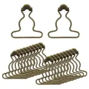 20 Pcs Dungaree Suspender Clips Overall Buckles 1.5 Inch Wide for Rompers Pants