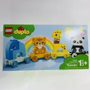 New! LEGO DUPLO Animal Train Set 10955 Giraffe Panda Tiger Elephant