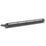 Cat 5E 24 Port Patch Panel - Universal Termination (110/Katt)