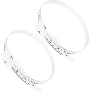 HOMSFOU 2Pcs Soft Head Measuring Tape for Dual Sided Ruler for Head Circumference Measurement for Accurate Body Tape Measure
