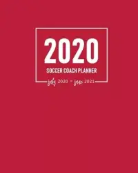 在飛比找博客來優惠-Soccer Coach Planner 2020 July