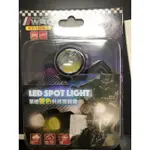 WRC 雙色科技鷹眼LED燈 迷你魚眼LED白黃雙色