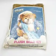 Vintage Titan Needlecraft Plush Bear Kit Teddy Beddy Bear 1986 NOS