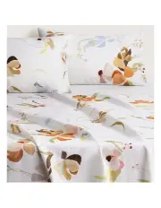 [Sheridan] Abbotson Linen Orchid Flat Sheet in Multi