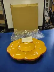 GAIL PITTMAN -- SIENA -- ONE PIECE CHIP AND DIP SERVER