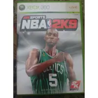 在飛比找蝦皮購物優惠-Xbox360 NBA2K9