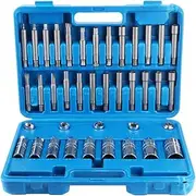 XTevu Shock Absorber Tool Kit, Strut Nut Removal Sockets, Compatible with W203, 39pcs Suspension Repair Tool Set, Auto Strut Nut Socket Kit