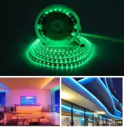 RGB LED Strip Lights Flexible 5050 3528 APP Controller Adapter Waterproof DC 12V