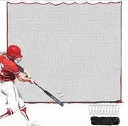 10x10ft Trainer Ball Target Netting Golf Throwing Mesh - Softball Pitching Net, Ball Sports Practice Hitting Net For Baseball, Softball, Golf, Football