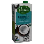 Pacific Foods Coconut Unsweetened Original Organic 32 fl. oz (Pack of 12)