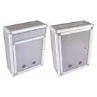 Wall Mounted Mailbox Locking Mailbox Collection Box Replacement Outside Large