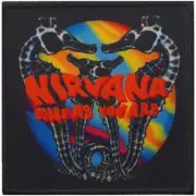 NIRVANA COME AS YOU ARE PRINTED SEW ON OR IRON ON PATCH OFFICIALLY LICENSED