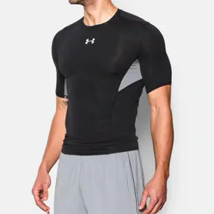 UNDER ARMOUR UA 男裝 上衣 短袖 彈力 訓練 排汗 透氣 黑【運動世界】1271334-001