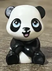 NEW LEGO Black white Panda bear Animal Friends baby