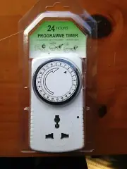 AUSTRALIA PLUG 10A HEAVY DUTY 24 HOUR ANALOGUE TIMER Hydroponics grow light