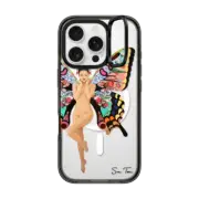 iPhone 16 Pro Impact Ring Stand Case MagSafe Compatible METAMORPHOSIS II IPHONE CASE BY SUE TSAI