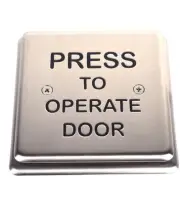 Norton 501 Series Push Button Operator Door Opener Switch