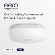 eero Dual Band IEEE 802.11ax 1.60 Gbit/s Wireless Access Point (0088-0204)