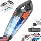 Jeshow Handheld Vacuum Cordless Car, Dust Buster Hand Vcauum Rechargeable wit