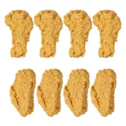 4pcs Simulation Chicken Wing Fake Props Kitchen Shop Decors Store Display