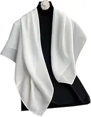 [KOOYOL] Scarves Women's Scarf Women's Scarf Neckerchief Headwrap Stoles Headscarves Elegant Pashmina Scarves Stole