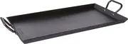 Lodge Carbon Steel Griddle, Pre-Seasoned, 18-inch, Black