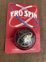 NOS 80’s Yo Yo Pro Spin Olympian Red DF Duncan Sales NIP Vintage Toy Yoyo