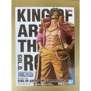 海賊王 日版 金證 景品 藝術王者 KING OF ARTIST 哥爾 D 羅傑