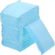 SUPVOX 100pcs Bird Bed Sheet Quail Cage Critter Mouse Cage Small Bird Cages Flight Cage Gerbil Cage Fleece Parakeet Cage Bird Ferret Bird Stands for Parrots Non-Woven Fabric Sky-Blue