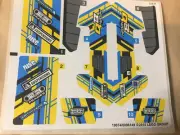 Genuine LEGO Sticker Sheet 42034 Technic Quad Bike Unused 19074