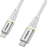 OtterBox 1m USB-C To Lightning Fast Charge Cable (Cloud Sky White)