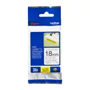 Brother TZe-S141 Strong Fix Tape 18mm x 8m Black on Clear