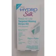 Schick Hydro Silk Waxing Strips - Kit 20 Small + 20 Medium + 4 Finishing Wipes