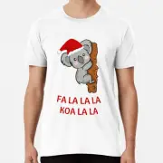 Australian Christmas Merry Aussie Christmas Koa la la T-Shirt Made in Australia