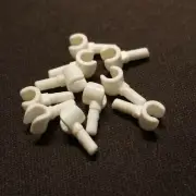 NEW LEGO | Minifigure Hands - x10 (5 Pairs) - White