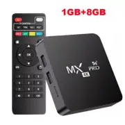 Smart TV Box Android 13.0 2.4/5G WIFI 6 Quad Core 4K UHD Media Stream Player Box