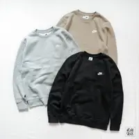 在飛比找蝦皮購物優惠-(貳柒商店) NIKE NSW 男款 刺繡 大學T 小LOG