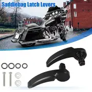 Saddlebag Latch Lever for Harley Davidson Road King Electra Street Glide 2pcs