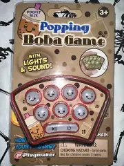 Popping Boba Game Keychain Red Brand New
