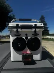 Coho Cooler With 2 5.25 Marine Speakers Bluetooth