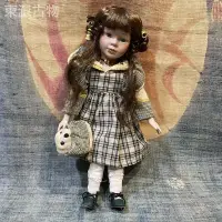 在飛比找蝦皮購物優惠-【東瀛古物】日本早期娃娃玩具 陶瓷娃娃  田園風娃娃