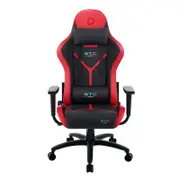 ONEX STC-T-P-BR STC Tribute Hardcore Gaming and Office Chair, Black/Red