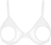 [GRRKDFQ] Women'S Erotic Teddies & Bodysuits Open Nipple Bra Tops