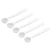 Micro Spoons 1 Gram Measuring Scoop Plastic Round Bottom Mini Spoon 30Pcs