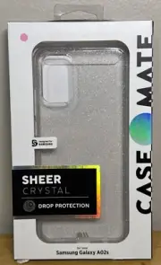 Case-Mate Sheer Crystal Case Samsung Galaxy A02s - Clear