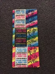 (3) VINTAGE 1982 TOPPS ASSORTED SUBJECTS PICTURE CARDS FACTORY SEALED WAX PACKS