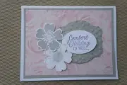 Sympathy, Get Well Soon, Thank You Greeting Card DIY Kit #10-Set of 4